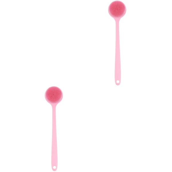 2 Pack Bath Brush Skin Exfoliator Scrubber Elderly Man Back for Shower