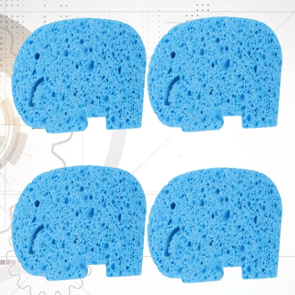 4Pcs Baby Bath Sponge Bath Rub Shower Sponge Cartoon Bath Brush Bath Rubbing