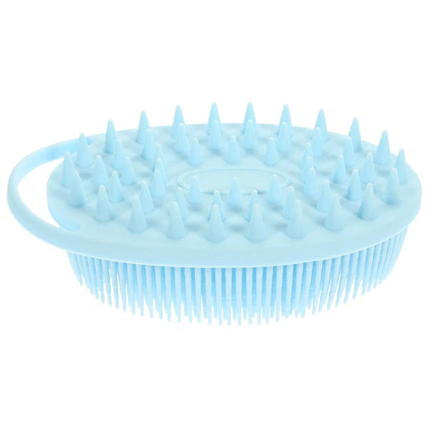 Bath Brush Baby Child Double-sided Silicone Cleaning Bathing Scrubber