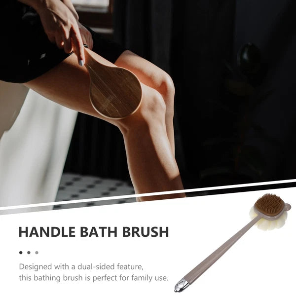 Scrub Brush Body Shower for Cleaning Bathroom Scrubber with Long Handle Back