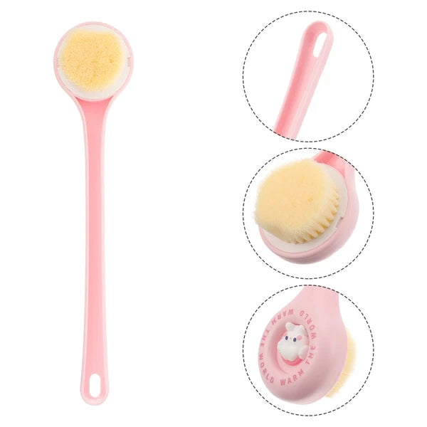 Bath Brush Back Washers for Shower Body Scrubber Elder Cream Applicator
