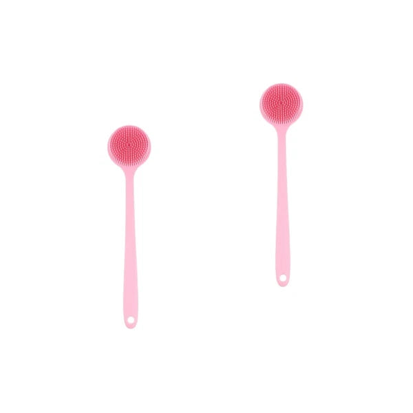 2 Pack Bath Brush Skin Exfoliator Scrubber Elderly Man Back for Shower