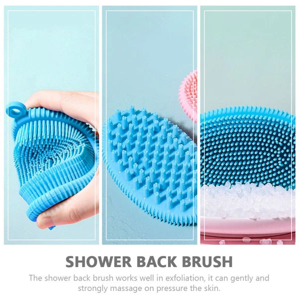 Bath Brush Body Exfoliator Newborn Baby Hair Washing Skin Scrubber