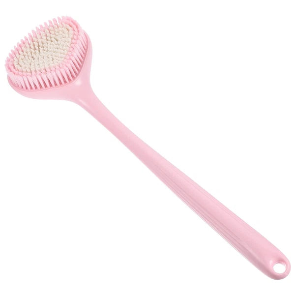 Back Exfoliating Brush Body Bath Brush Portable Back Scrubber Back Lotion