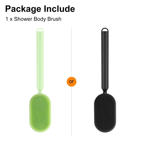 Telescopic Rotating Bath Brush Back Scrubber Long Handle Shower Body Exfoliator