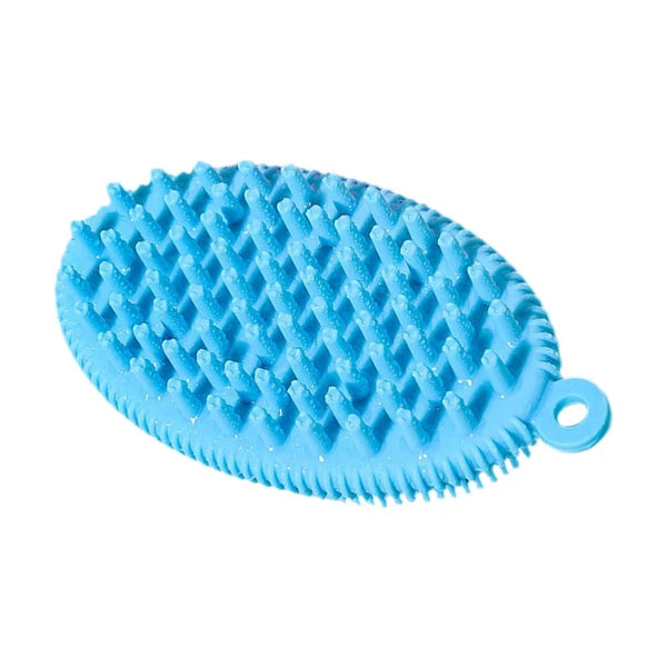 Bath Brush Body Exfoliator Newborn Baby Hair Washing Skin Scrubber