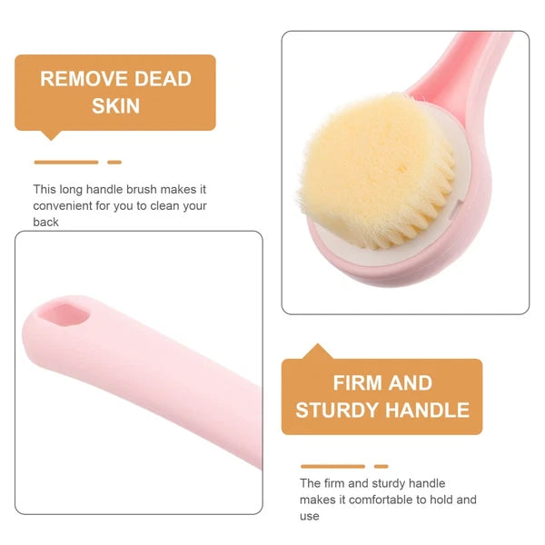 Bath Brush Back Washers for Shower Body Scrubber Elder Cream Applicator