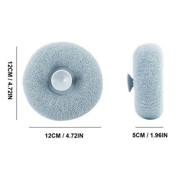 New Sunflower Suction Cup Bath Ball Scrubber Massage Bath Scrub Mud Rub Back