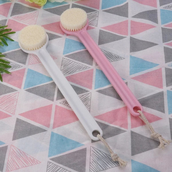 Exfoliating Body Brush Back Scrubber Brush Bristle Bath Brush