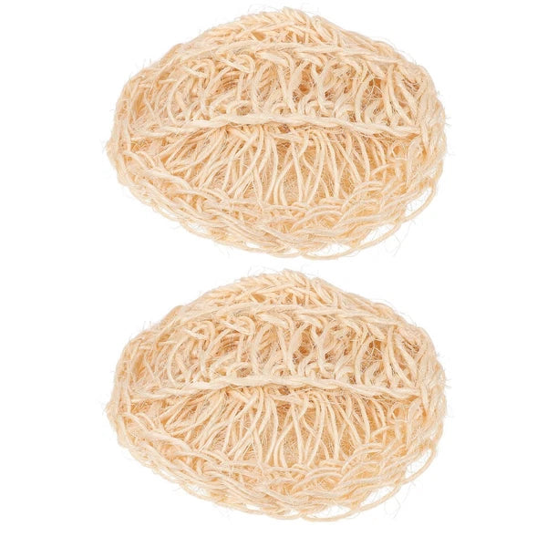 2 Pcs Sisal Bath Brush Mother Man Body Scrub Wash Scrubber Bathing Accessories