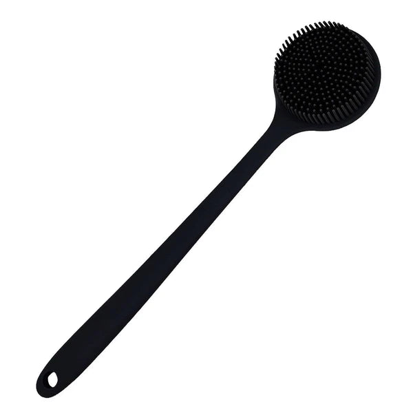 Cinlitek Silicone Body Scrubber, Long Handle Back Scrubber For Shower,
