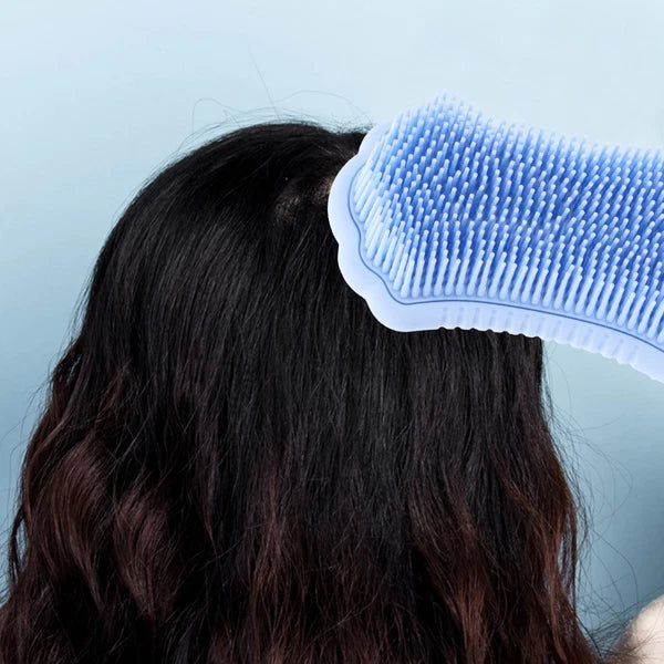 Cleaning Shampoo Comb Shower Exfoliator Men and Women Scalp Scrubber