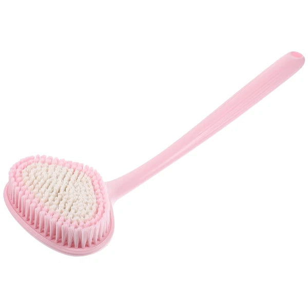 Back Exfoliating Brush Body Bath Brush Portable Back Scrubber Back Lotion