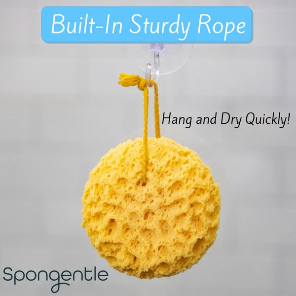 Exfoliating 2-Texture Loofah Sponge Ultra Soft, for Bath and Shower