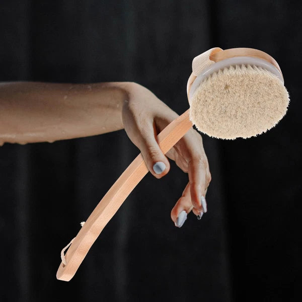 Bath Brush Shower Exfoliator Exfoliating Back Scrub Skin Scruber Scrubber for