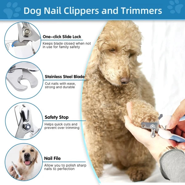 Dog Brush Dog Grooming Kit 6PCS Dog Brush for Shedding-Dog Brushes for Groomi...