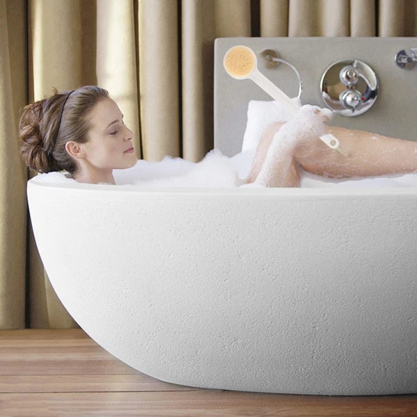 Back Scrubbing Brush Bath Scrubber Brushes Long Handles for Elderly