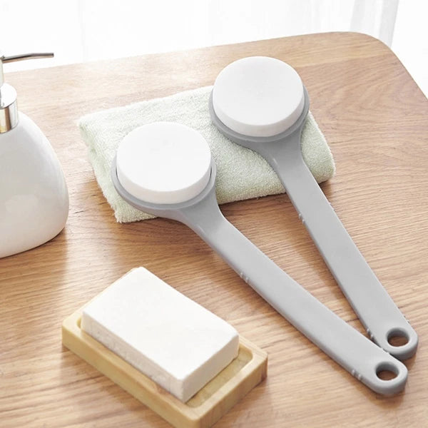 Bath Brush Shower Sponges for Adults Exfoliating Body Long Handle