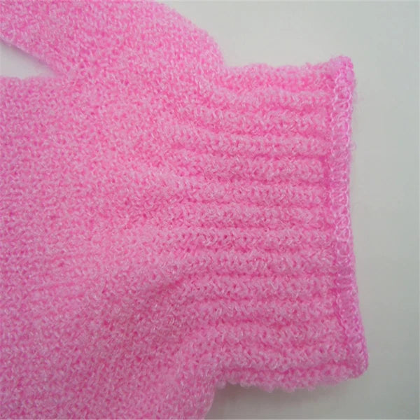 5 Pairs Bath Gloves Hand Body Scrubber Shower Exfoliating Mitten