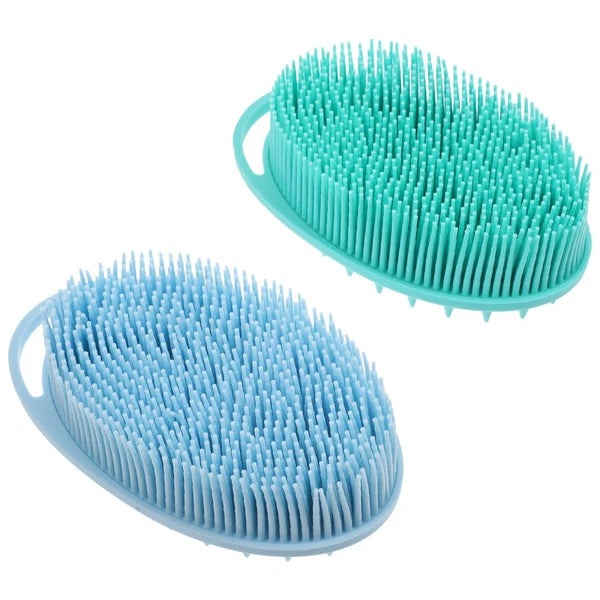 2 Pcs Bath Brush Body Scrub Multi-functional Exfoliating