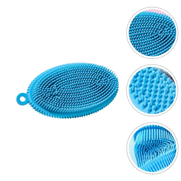 Bath Brush Body Exfoliator Newborn Baby Hair Washing Skin Scrubber