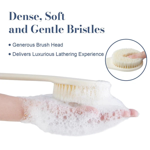 Back Scrubber For Shower Shower Body Brush For Cleaning With Long Handle For Sho