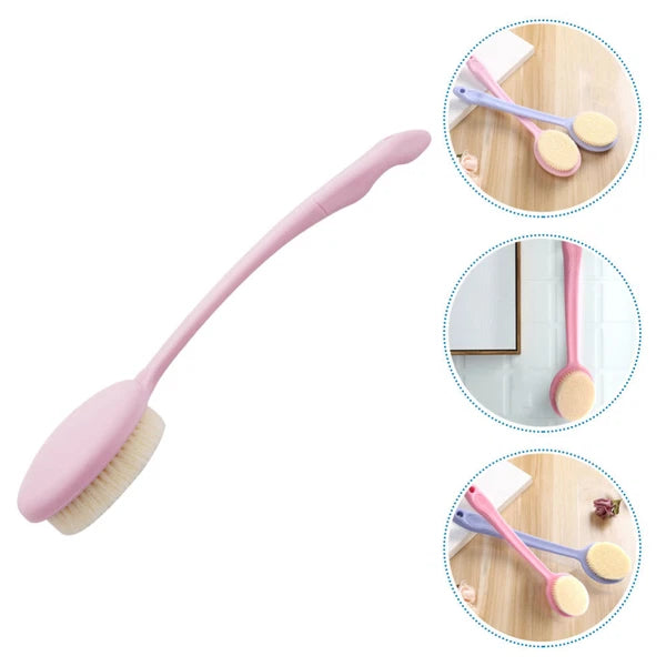 Long Handle Scrub Brush Back Cleaner for Shower Scrubber Bath Man