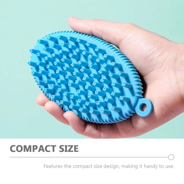 Bath Brush Body Exfoliator Newborn Baby Hair Washing Skin Scrubber