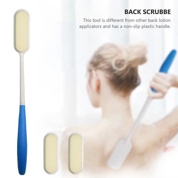 2 Pcs Long-handled Bath Scrubber Brush Back Child Shower for Body