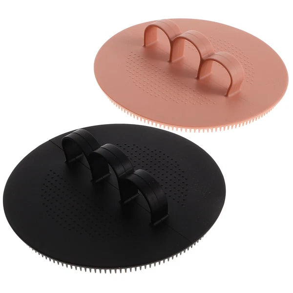 2 Pcs Bath Brush Travel Body Brushes for Shower Shampoo Scalp Massager