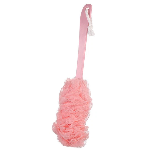 New Bath Loofah Sponge Brush Shower Long Handle Back Scrubber Bathing Accessorie
