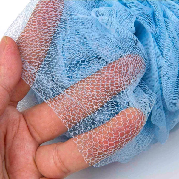 Loofah Back Scrubber for Shower, Wooden Long Handle Bath Sponge Lufa Shower Brus