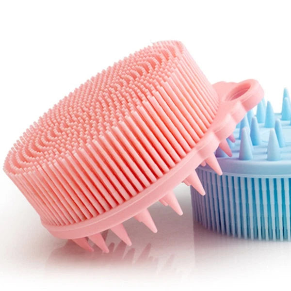 Bath Brush Man Child Silicone Body Shower Brushes Hair Baby Scrubber