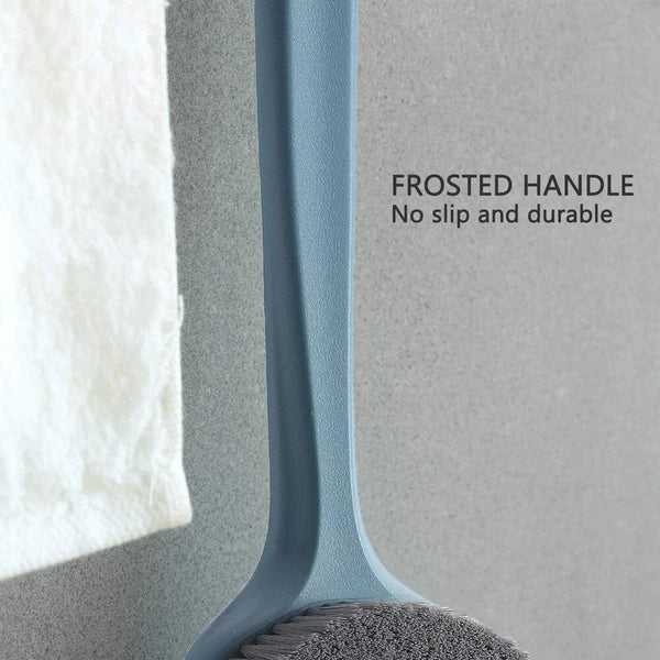 Gentle Exfoliating Bath Brush: 14-Inch with Comfy Bristles & Ergonomic Grip
