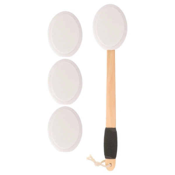 Back Applicator Anti-slip Bath Brush Set Elderly Baby Body Cream for Lotion