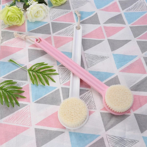 Exfoliating Body Brush Back Scrubber Brush Bristle Bath Brush