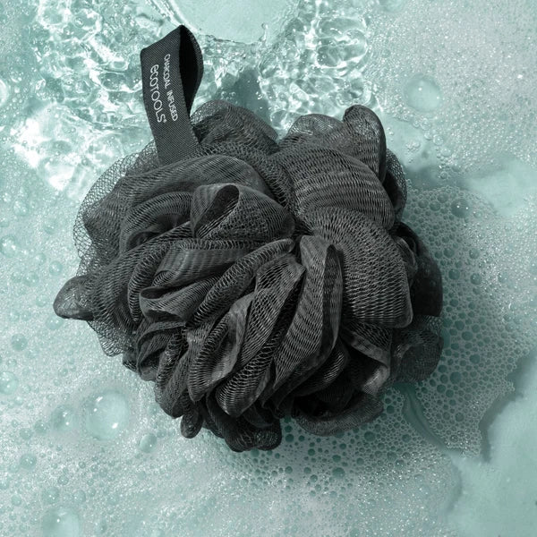 EcoTools Charcoal Bath Sponge, Black Loofah for Body Cleansing & Exfoliating, fo